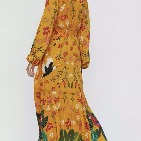 Farm Rio dress size medium & medium petite - Picture 3 of 4